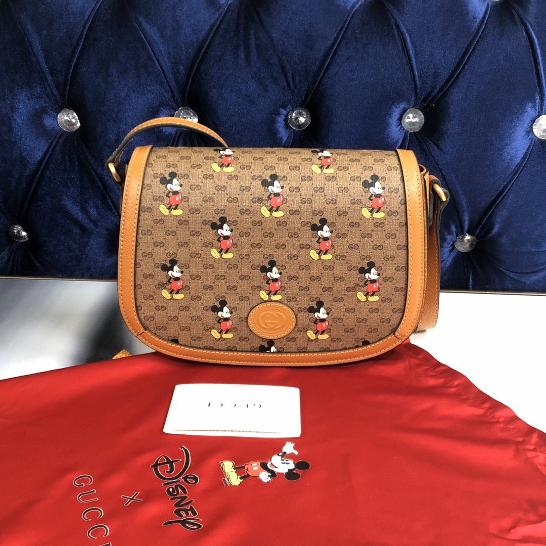 HOT SALE Disney x Gucci small shoulder bag