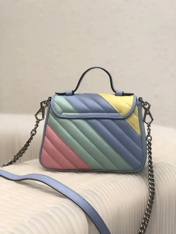 Affordable GUCCI GG Marmont mini top handle bag