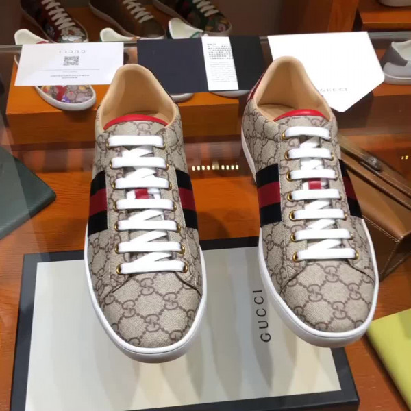 HOT SALE GUCCI ACE SNEAKER