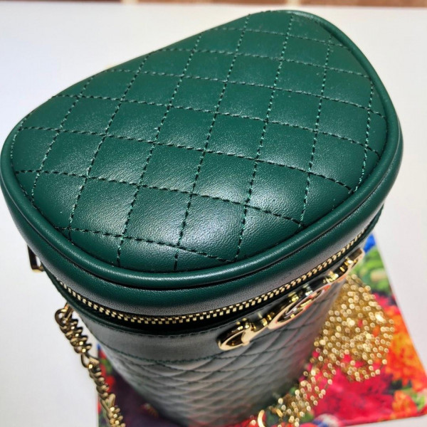 HOT SALE GUCCI Quilted leather belt bag