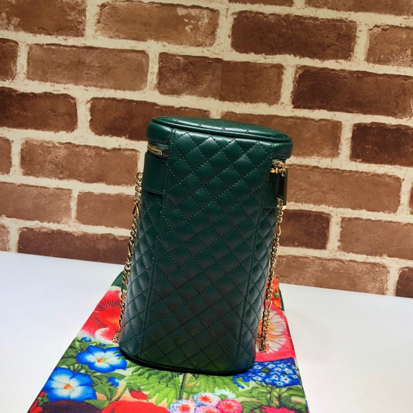 HOT SALE GUCCI Quilted leather belt bag