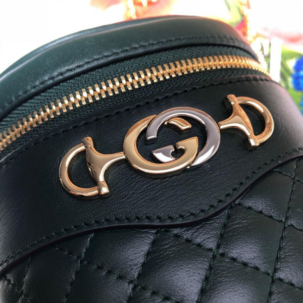 HOT SALE GUCCI Quilted leather belt bag