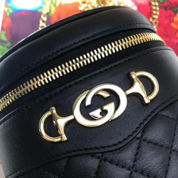 Cheap GUCCI Quilted leather belt bag