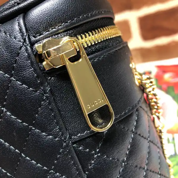 First bag ru GUCCI Quilted leather belt bag