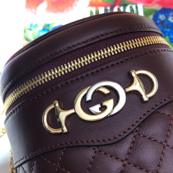 HOT SALE GUCCI Quilted leather belt bag