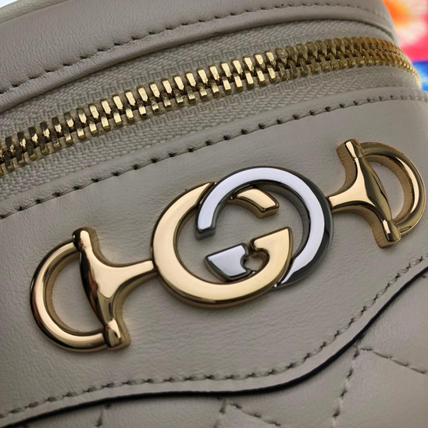 HOT SALE GUCCI Quilted leather belt bag