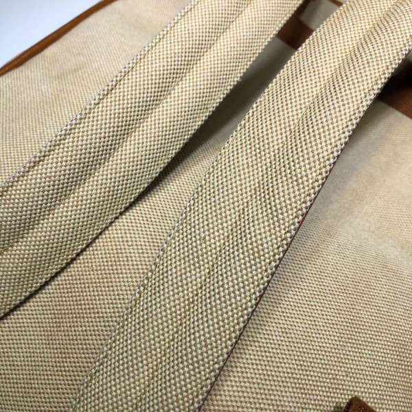 HOT SALE GUCCI Vintage canvas backpack