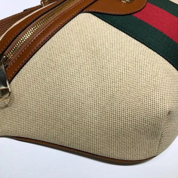 Affordable GUCCI Vintage canvas belt bag