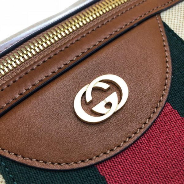 HOT SALE GUCCI Vintage canvas belt bag