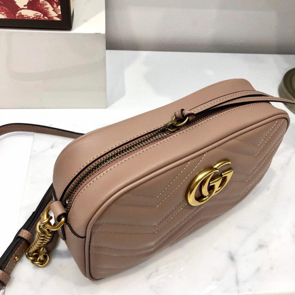 HOT SALE Gucci GG Marmont small matelassé shoulder bag