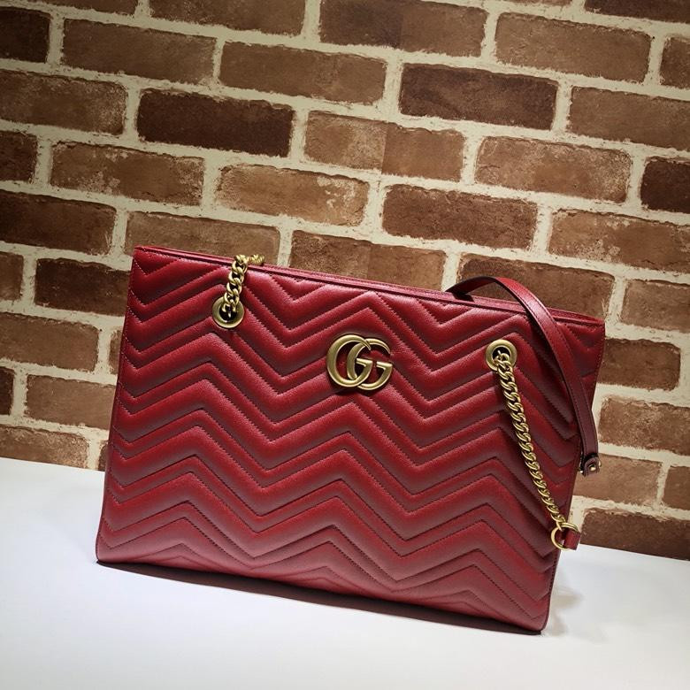 HOT SALE GUCCI GG Marmont matelassé medium tote