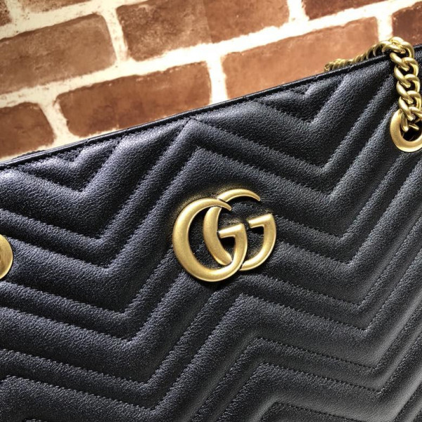 HOT SALE GUCCI GG Marmont matelassé medium tote