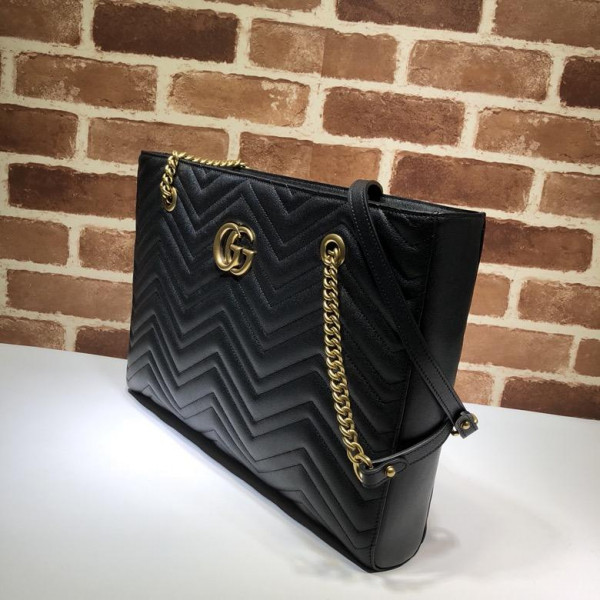 HOT SALE GUCCI GG Marmont matelassé medium tote