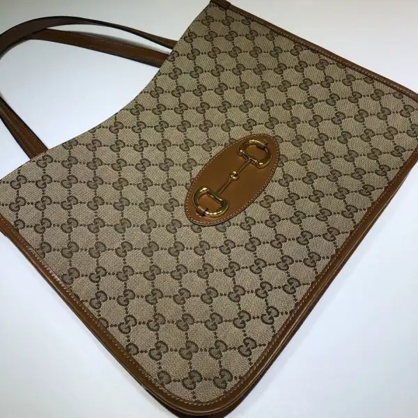 Affordable TO GUCCI 1955 Horsebit tote bag