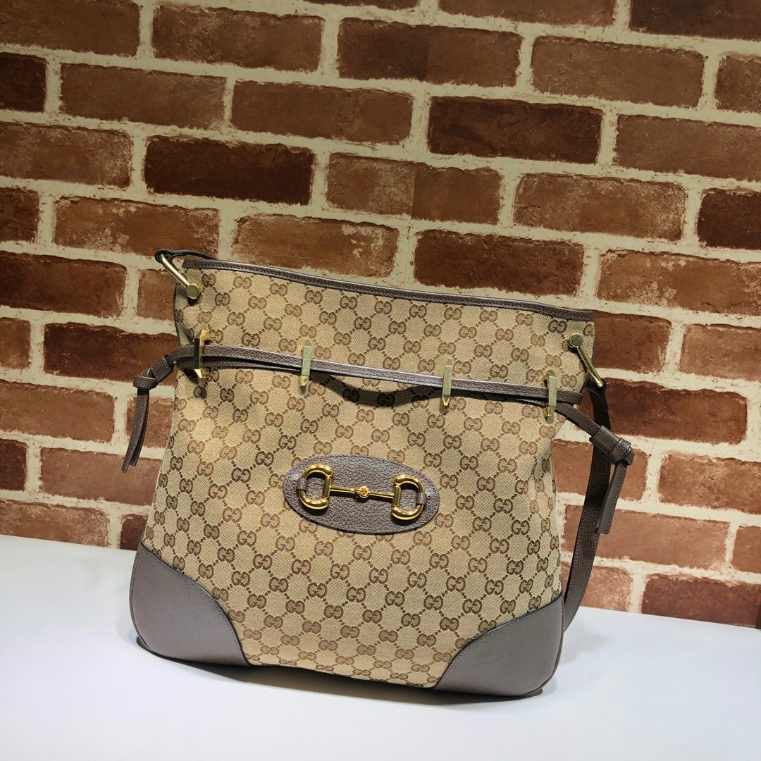 HOT SALE GUCCI 1955 Horsebit messenger bag