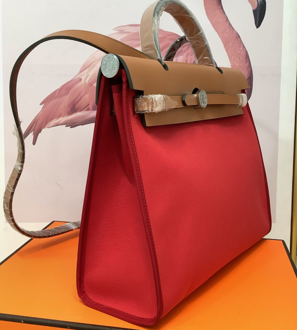 HOT SALE HERMES HERBAG 31CM ALL HANDMADE