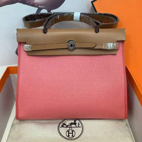 HERMES HERBAG 31CM ALL HANDMADE