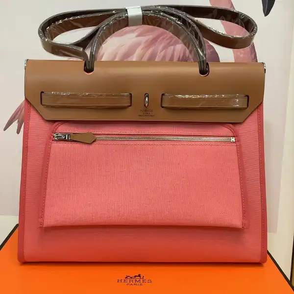 HERMES HERBAG 31CM ALL HANDMADE