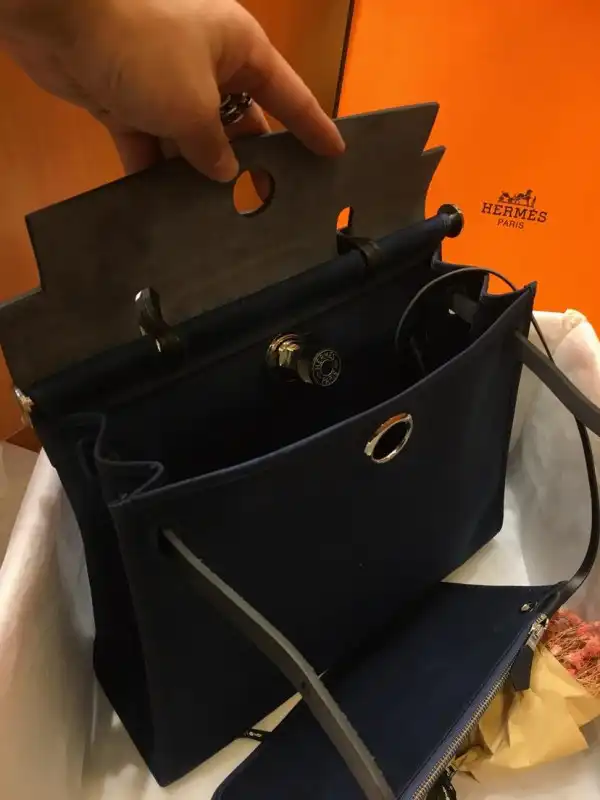 HERMES HERBAG 31CM ALL HANDMADE