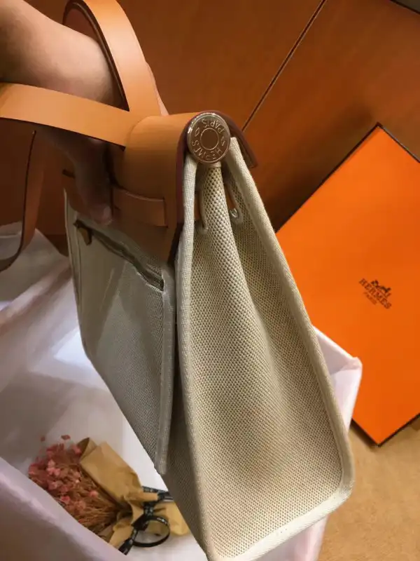 HERMES HERBAG 31CM ALL HANDMADE