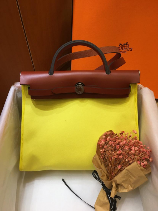 HOT SALE HERMES HERBAG 31CM ALL HANDMADE