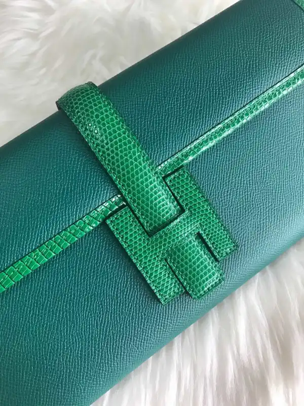 HERMES JIGE 29CM CHANELUTCH ALL HANDMADE