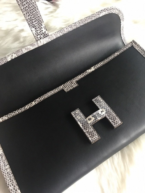 HOT SALE HERMES JIGE 29CM CLUTCH ALL HANDMADE