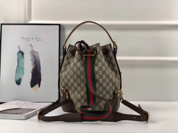 [FREE SHIPPING] Gucci GG backpack