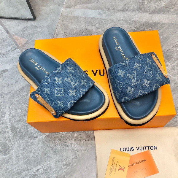 HOT SALE LOUIS VUITTON POOL PILLOW COMFORT MULE