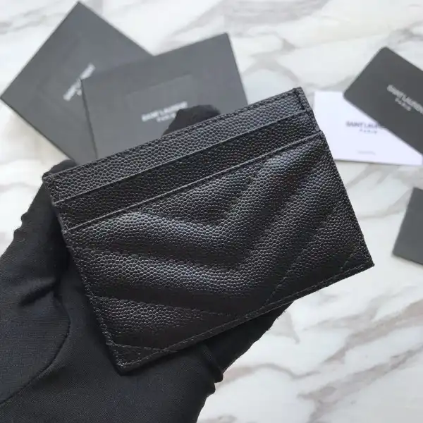 YSL CASSANDRE MATELASSÉ CARD CASE