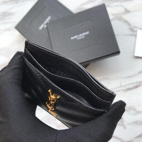 HOT SALE YSL CASSANDRE MATELASSÉ CARD CASE