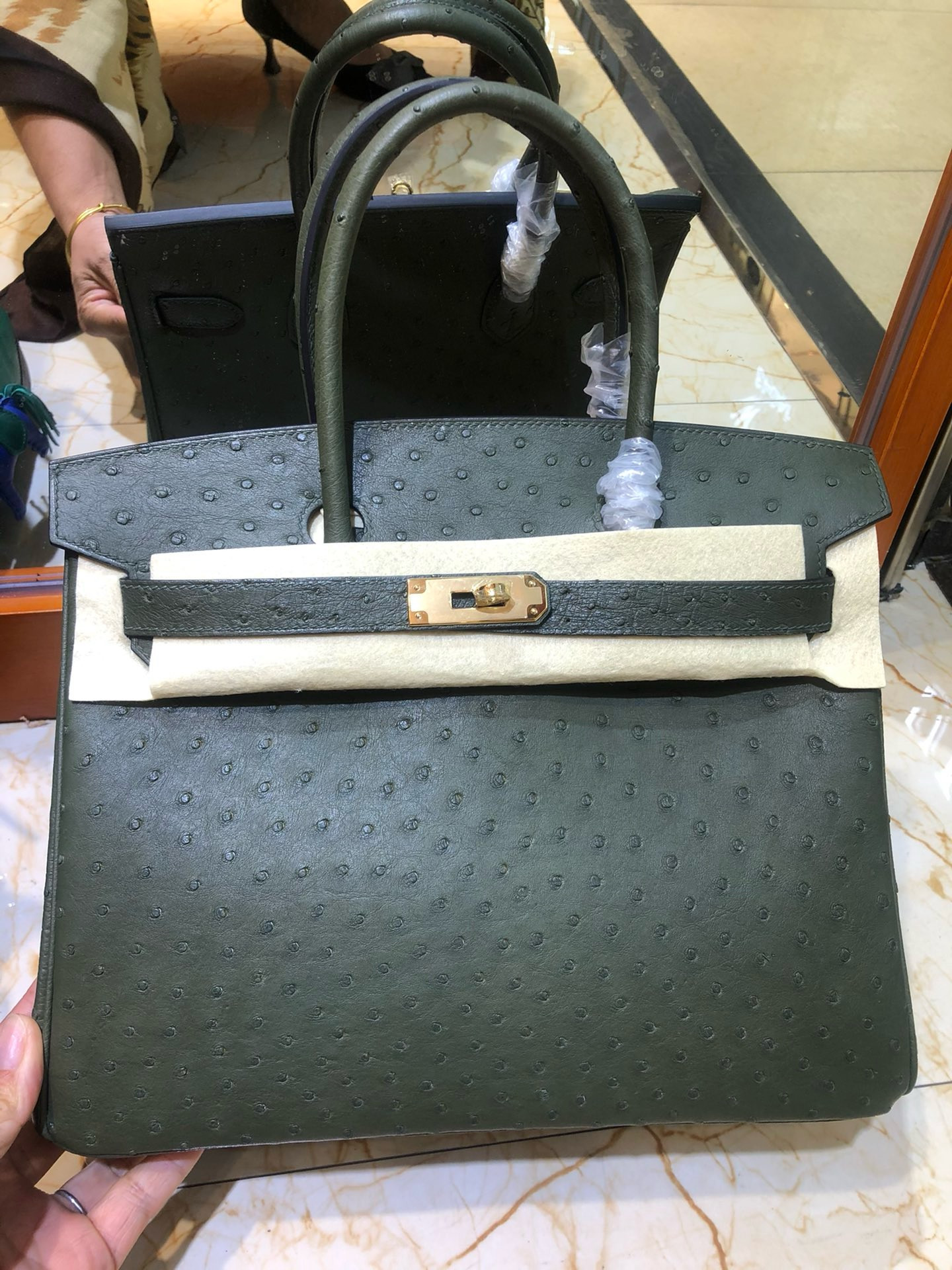 HOT SALE HERMES BIRKIN 25CM HANDMADE