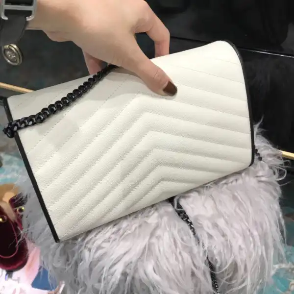 YSL CASSANDRE MATELASSÉ CHAIN WALLET