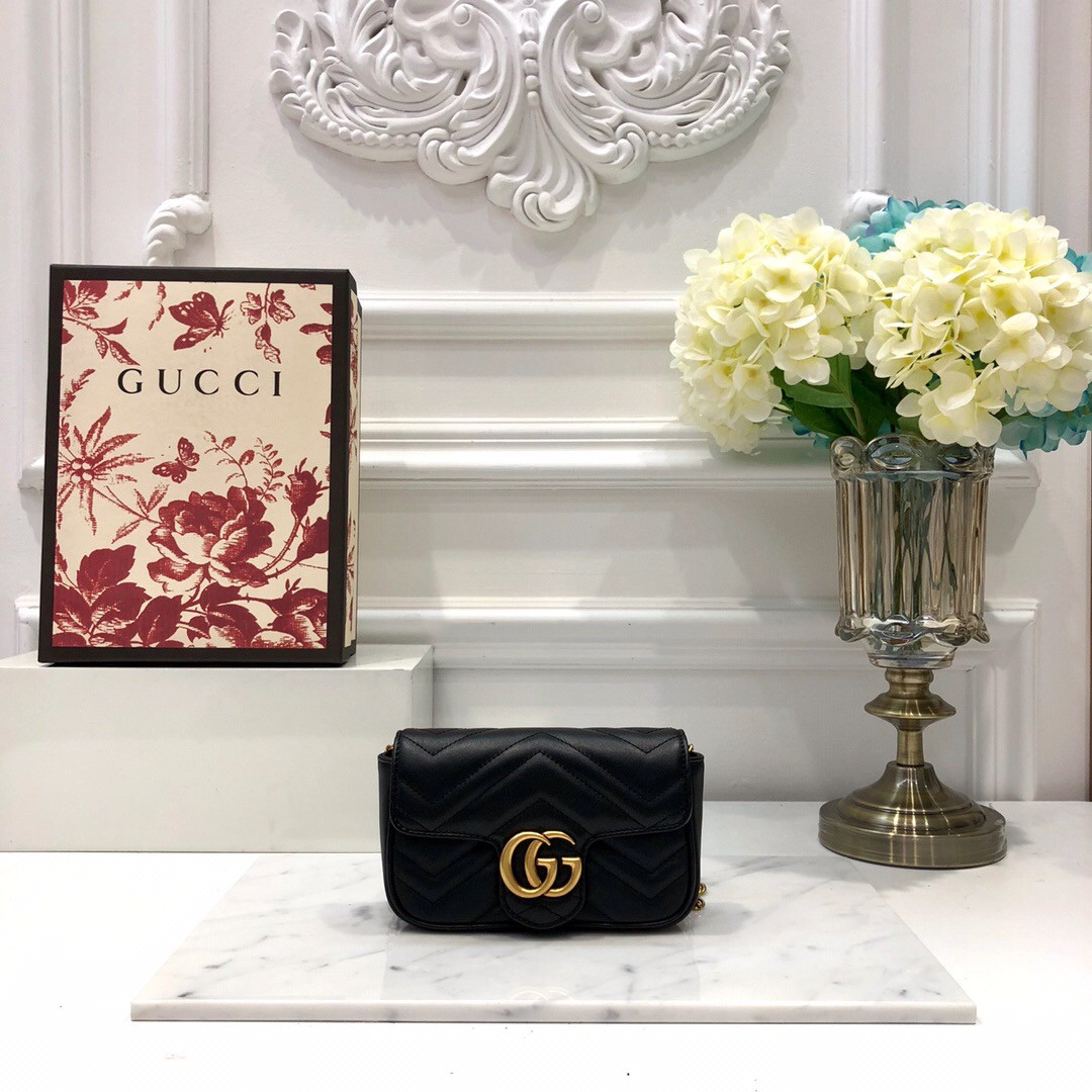 HOT SALE GUCCI GG Marmont super mini bag