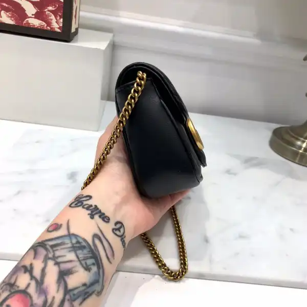 Affordable GUCCI GG Marmont super mini bag