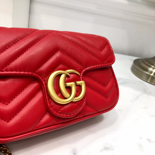 HOT SALE GUCCI GG Marmont super mini bag