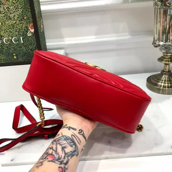 Gucci GG Marmont small matelassé shoulder bag