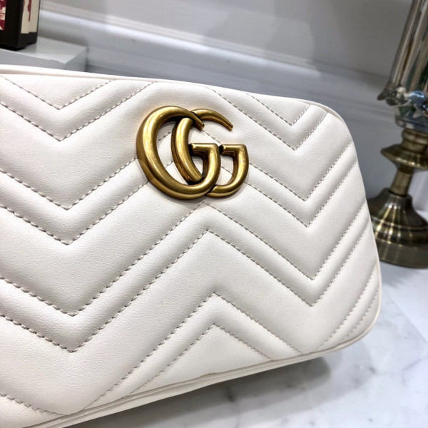 HOT SALE Gucci GG Marmont small matelassé shoulder bag