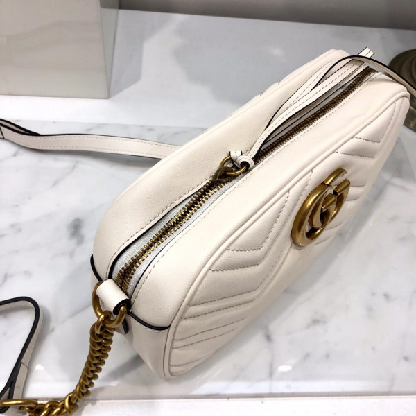 HOT SALE Gucci GG Marmont small matelassé shoulder bag