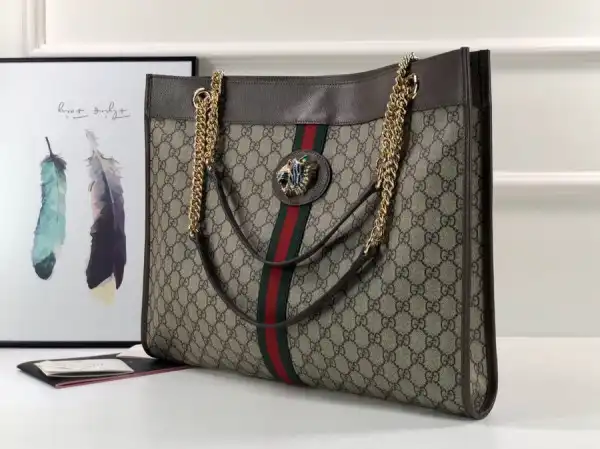 Bagsoffer Gucci Rajah large tote