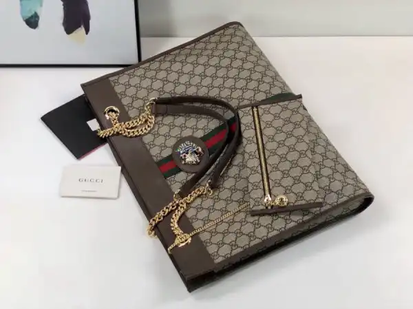 Bagsoffer Gucci Rajah large tote