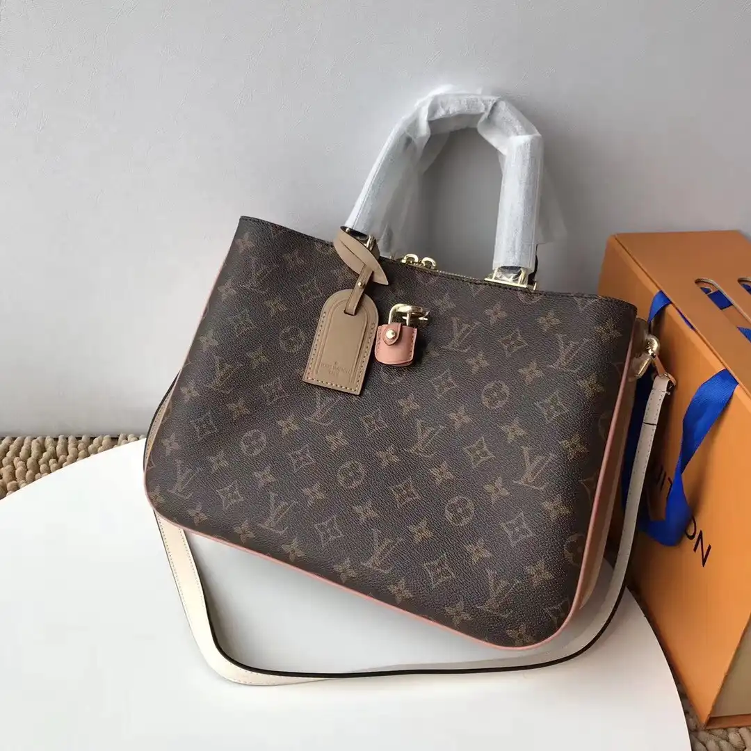 Aaa replica bags Louis Vuitton Saintonge Millefeuille M44255 Camera Shoulder bag