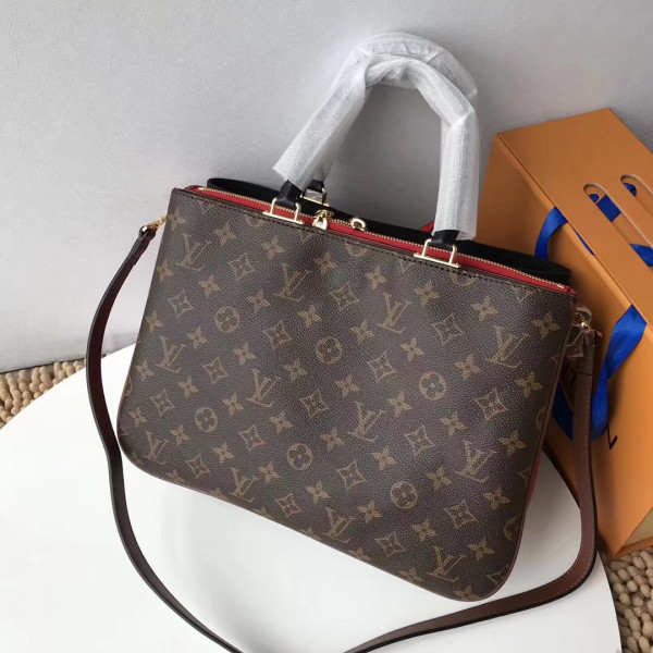 HOT SALE Louis Vuitton Saintonge Millefeuille M44254 Camera Shoulder bag