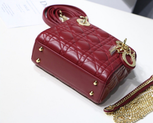 HOT SALE Lady Diro Mini With Lambskin