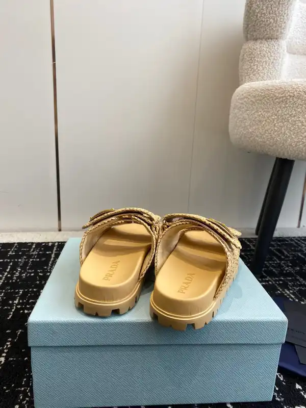 PRADA sandals and slides