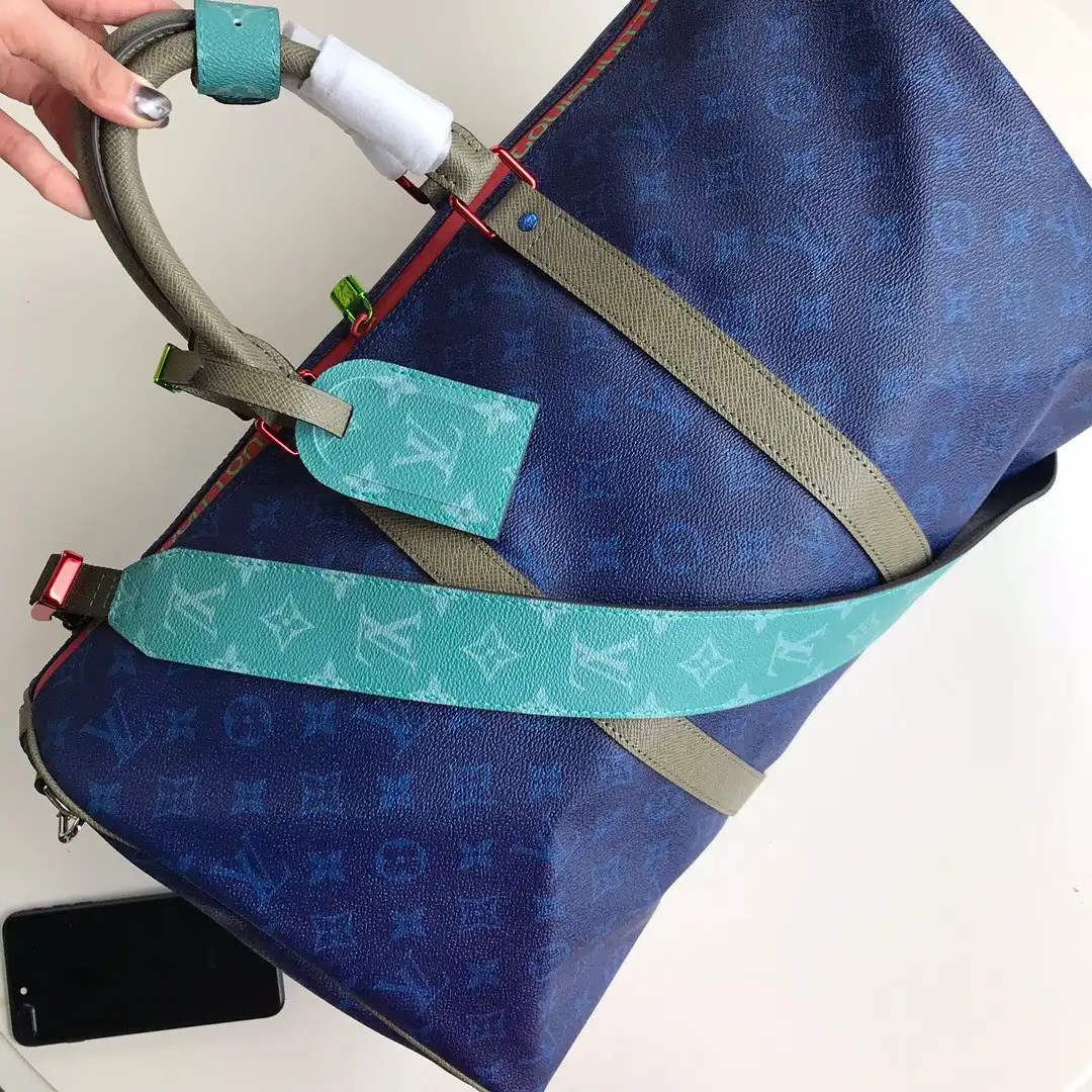 Cheap LOUIS VUITTON KEEPALL BANDOULIÈRE 55