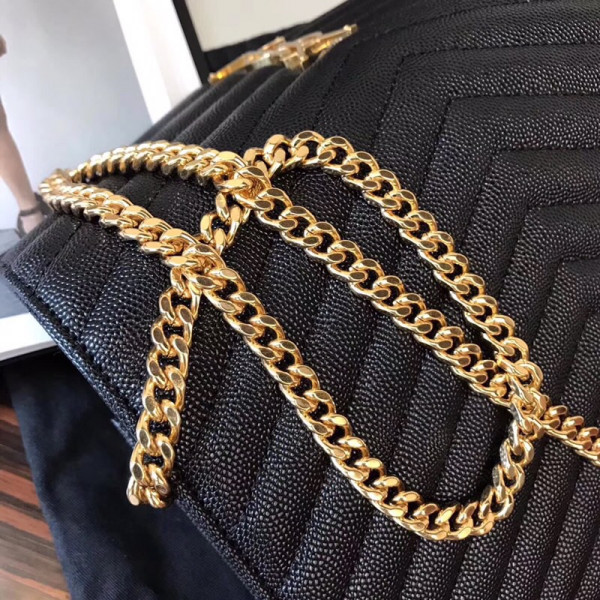 HOT SALE YSL CASSANDRE MATELASSÉ CHAIN WALLET