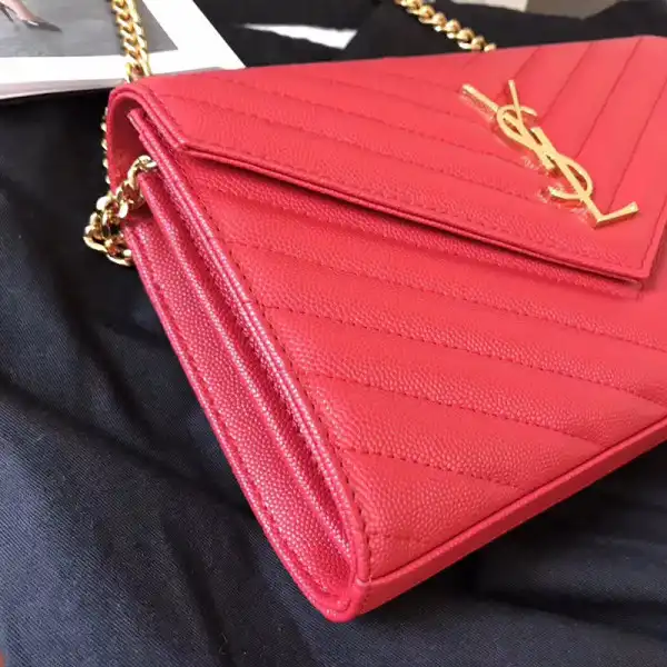 Bagsoffer yupoo YSL CASSANDRE MATELASSÉ CHAIN WALLET