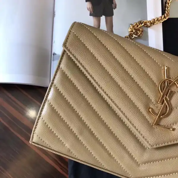 Yupoo bagsoffer YSL CASSANDRE MATELASSÉ CHAIN WALLET