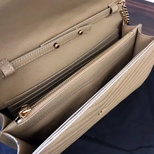 YSL CASSANDRE MATELASSÉ CHAIN WALLET